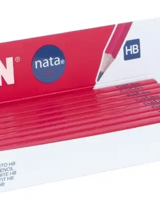 C/24 LAPICES GRAFITO HB CUADRADOS NATA 624