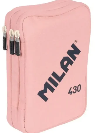 PLUMIER 3 PISOS CON CONTENIDO ROSA MILAN 430 SINCE 1918