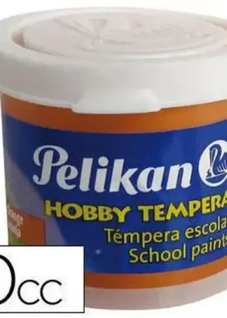 C/6 BOTES TEMPERA PELIKAN 40ML COLOR NARANJA Nº59B