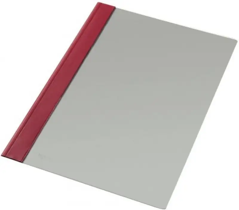 C/50 DOSSIER FASTENER Fº PVC BURDEOS MECANISMO METALICO