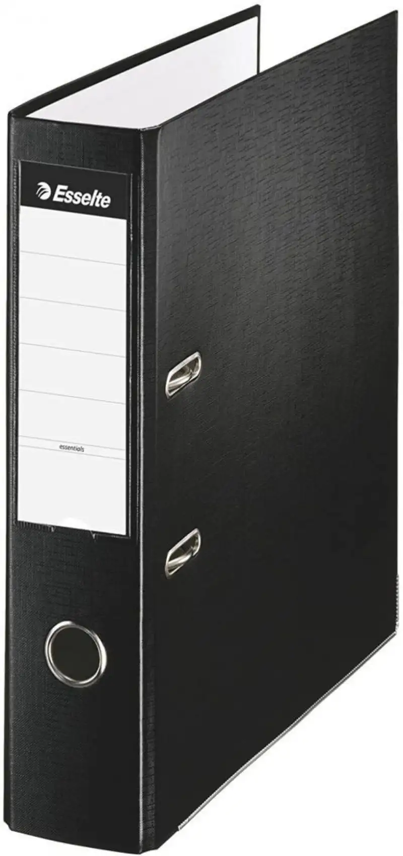 ARCHIVADOR PALANCA Fº 75MM CARTON FORRADO PLASTICO NEGRO