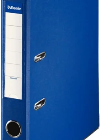 ARCHIVADOR PALANCA Fº 50MM CARTON FORRADO PLASTICO AZUL