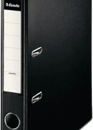 ARCHIVADOR PALANCA Fº 50MM CARTON FORRADO PLASTICO NEGRO