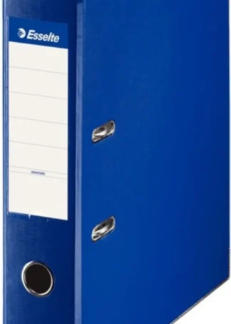 ARCHIVADOR A4 PALANCA 75MM CARTON FORRADO PLASTICO AZUL