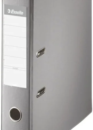 ARCHIVADOR PALANCA Fº 75MM CARTON FORRADO PLASTICO GRIS