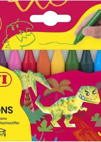 ESTUCHE 12 CERAS JOVICOLOR COLORES SURTIDOS