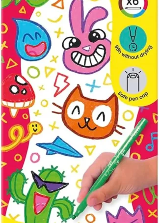 ESTUCHE 6 ROTULADORES JOVI PUNTA FINA