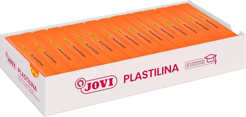 C/15 TACOS PLASTILINA JOVI 71 MEDIANA 150G. NARANJA