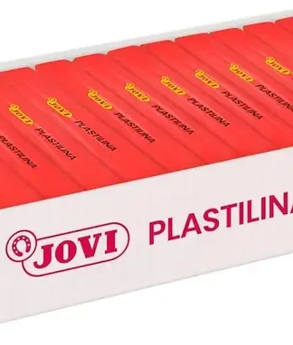 C/15 TACOS PLASTILINA JOVI 71 MEDIANA 150G. ROJO