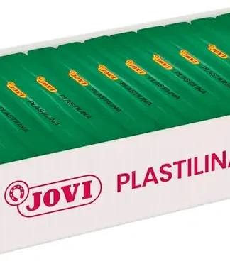 C/15 TACOS PLASTILINA JOVI 71 MEDIANA 150G. VERDE OSCURO