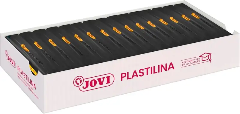 C/15 TACOS PLASTILINA JOVI 71 MEDIANA 150G. NEGRO