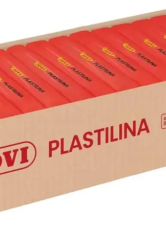 C/15 TACOS PLASTILINA JOVI 72 GRANDE 350G. ROJO