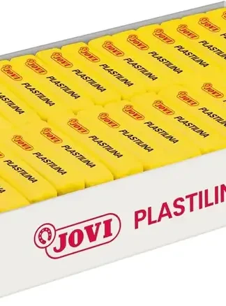 C/30 TACOS PLASTILINA JOVI 70 PEQUEÑA 50G. AMARILLO