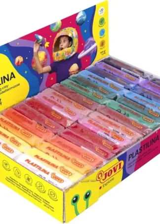 C/30 TACOS PLASTILINA JOVI 70S PEQUEÑA 50G. SURTIDO