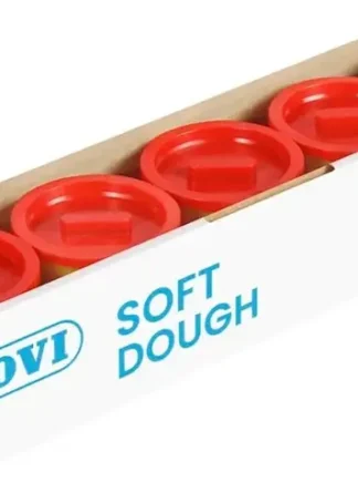 C/5 BOTES BLANDIVER SOFT DOUGH 110 G. COLOR ROJO