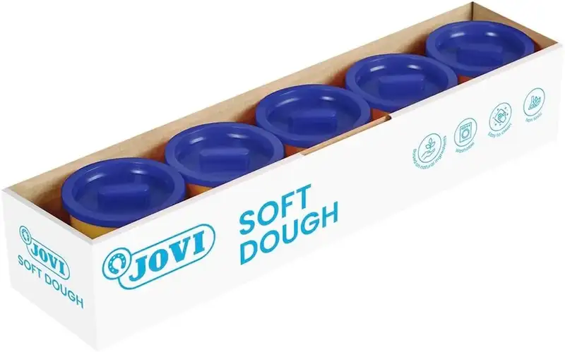 C/5 BOTES BLANDIVER SOFT DOUGH 110 G. COLOR AZUL