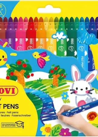 ESTUCHE 24 ROTULADORES JOVI MAXI PUNTA GRUESA