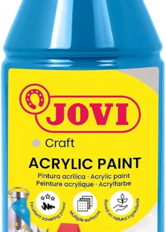 BOTE PINTURA JOVIDECOR ACRYL AZUL CYAN 250ML