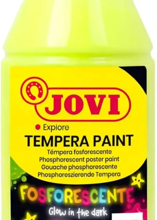 BOTELLA TEMPERA FOSFORESCENTE AMARILLO 250ML