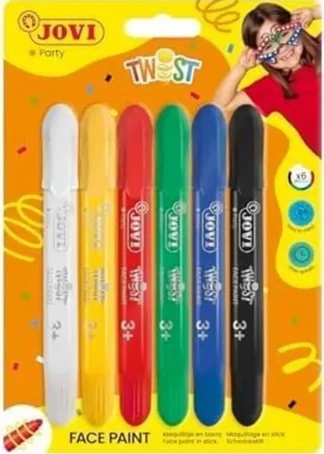 BLISTER 6 STICKS DE MAQUILLAJE JOVI COLORES SURTIDOS