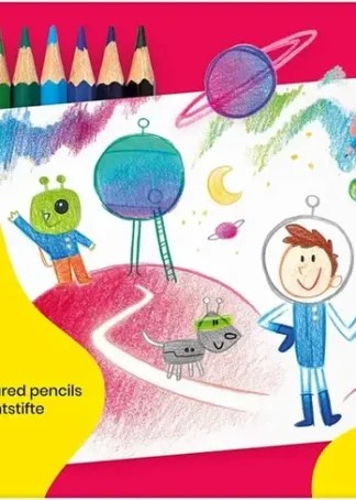 CAJA 144 LAPICES COLORES JOVI