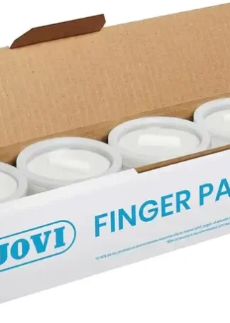 ESTUCHE 5 BOTES PINTURA DEDOS JOVI 125ML BLANCO