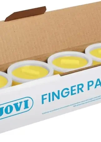 ESTUCHE 5 BOTES PINTURA DEDOS JOVI 125ML AMARILLO
