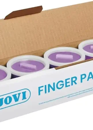 ESTUCHE 5 BOTES PINTURA DEDOS JOVI 125ML VIOLETA