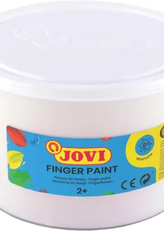 BOTE PINTURA DE DEDOS 500ML BLANCO