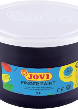 BOTE PINTURA DE DEDOS 500ML NEGRO