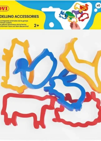 BOLSA 6 MOLDES ANIMALES DE GRANJA