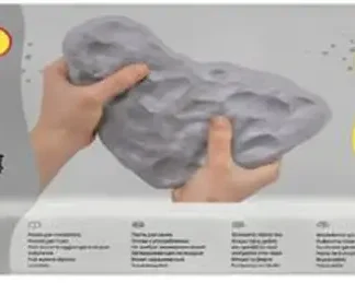 PASTA PARA MODELAR AIR DRY CLAY JOVI 250G GRIS