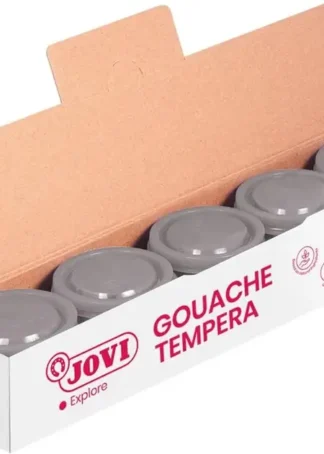C/5 BOTES TEMPERA JOVI 35ML PLATA