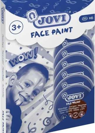 ESTUCHE 6 BOTES DE PINTURA FACIAL 8ML MARRON