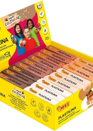 C/18 TACOS PLASTILINA JOVI 70 PEQUEÑA 50G. MULTICULTURAL