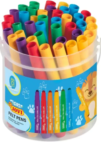 BOTE 36 ROTULADORES EN 6 COLORES SURTIDOS MY FIRST FELT PEN