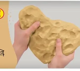 PASTA PARA MODELAR AIR DRY CLAY JOVI 500G OCRE