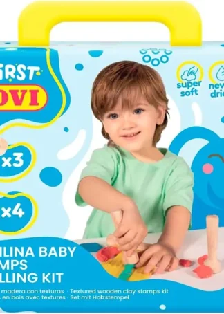 KIT DE MODELAJE CON ESTAMPADORES DE MADERA MY FIRST