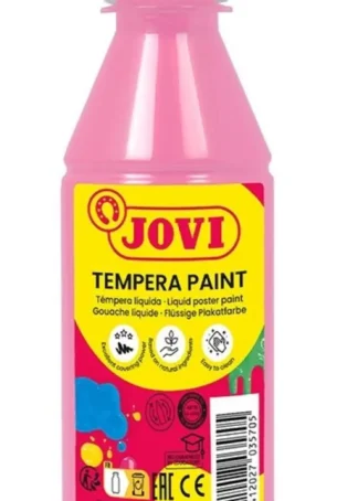 BOTE TEMPERA LIQUIDA JOVI 250ML ROSA