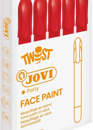 ESTUCHE 5 STICKS DE MAQUILLAJE JOVI ROJO