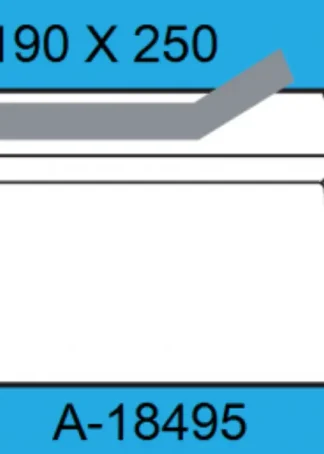 C/250 SOBRE CUARTILLA PROLONGADO A-18495 AUTOADHES. 190X250