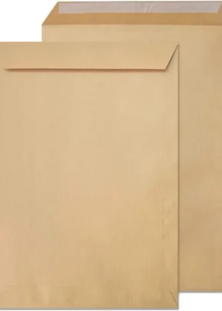 C/250 BOLSA DIN C5 KRAFT 80G AUTOADHESIVO 162X229