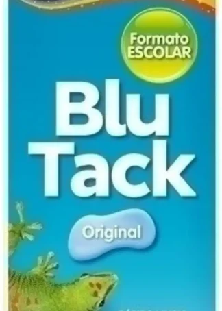 EXP 12 SOBRES BLU-TACK ORIGINAL 90G TAMAÑO ESCOLAR