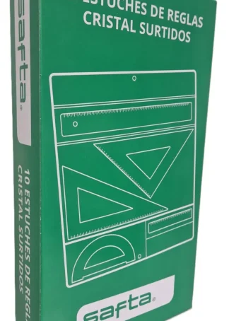 C/10 ESTUCHE DIBUJO ESCOLAR CON CIERRE BROCHE FUNDA COLORES