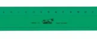 C/20 REGLAS 30CM METACRILATO VERDE SAFTA