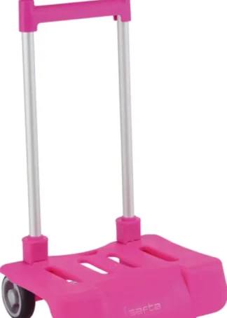 CARRO PORTAMOCHILAS PLEGABLE 605 FUCSIA SAFTA