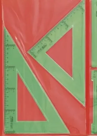 PACK/10 ESTUCHES REGLAS VERDES SURTIDOS