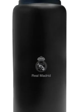 BOTELLA TERMO ACERO INOXIDABLE 500ML R. MADRID PR 7X22,5CM