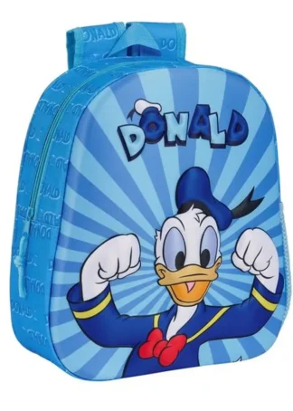 MOCHILA 3D DONALD 27X33X1CM