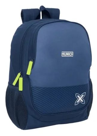 MOCHILA ADAPT.CARRO MUNICH BLUE INDIGO 32X44X16CM
